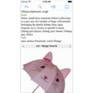 Dictionary for Kids, with Pictures; Images & Pronunciation App for iOS icon