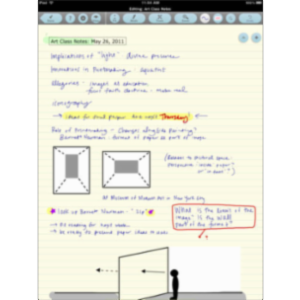 Note Taker HD App for iPad