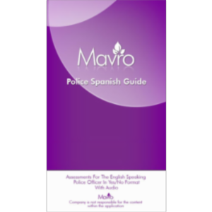 Police Spanish Guide App for iOS icon