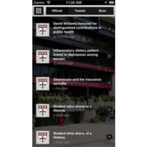 Public Health News App for iOS