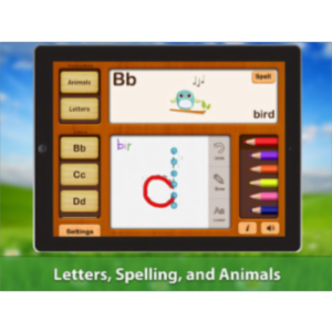 ABC Writing Zoo Animals Game Free Lite HD - App for iPad icon