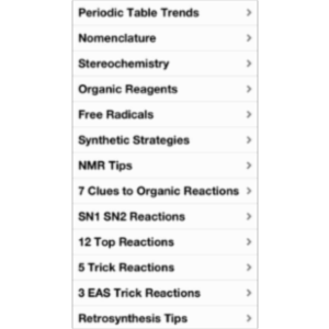 Organic Chemistry Essentials App for iOS icon