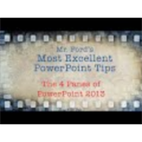 The 4 Panes of PowerPoint 2013 - Most Excellent PowerPoint Tips icon