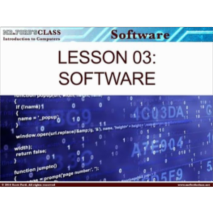 Introduction to Computers: Lesson 3 Computer Software (w/ exclusive videos) icon