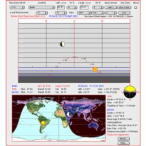 Sun, Moon & Earth Applet icon