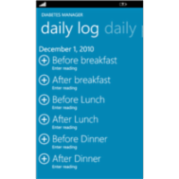 Diabetes Manager App for Windows Phone icon