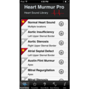 Heart Murmur Pro App for iOS