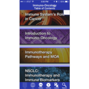 Immuno-Oncology @Point of Care™ App for iOS