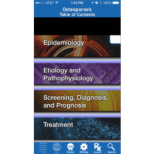 Osteoporosis @Point of Care™ App for iOS icon