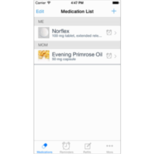 Pill Reminder by Drugs.com App for iOS icon