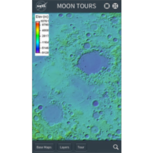 Moon Tours App for iOS icon