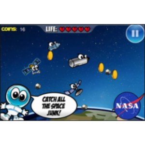 Space Junk Sammy App for iOS