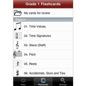 Grade 1 Music Theory App for iOS