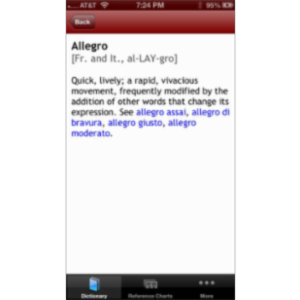 MusicTools Music Dictionary App for iOS icon