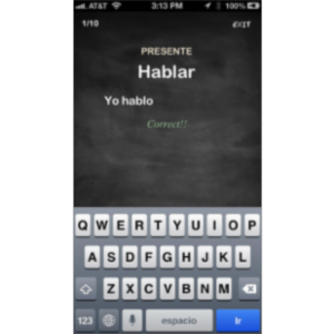 Conjugation Nation Spanish App for iOS icon