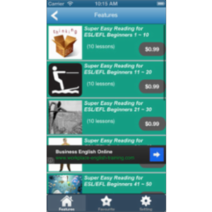 ESL Reading Comprehension App for iOS icon