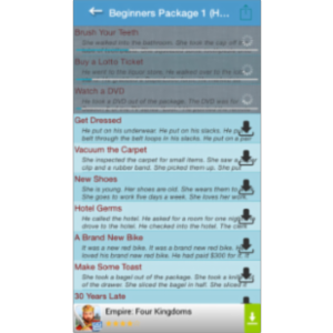 Learn English By Stories App for iOS