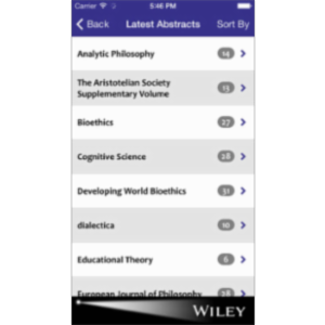 Philosophy Spotlight App for iOS icon