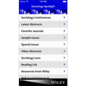 Sociology Spotlight App for iOS icon