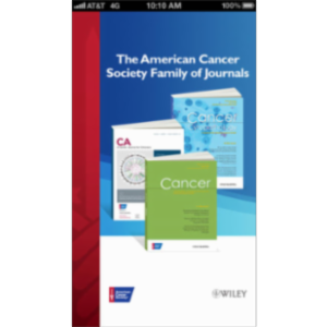 American Cancer Society Journal App for iOS icon