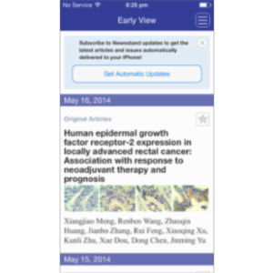 Cancer Science App for iOS icon