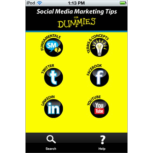 Social Media Marketing Tips For Dummies App for iOS icon