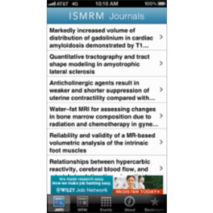 ISMRM Journals App for iOS icon