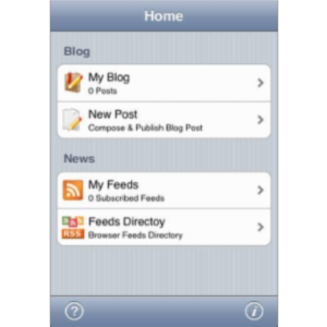 BlogWriter App for iOS icon