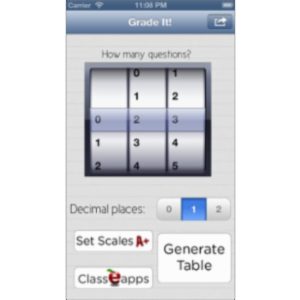 Grade It! App for iOS icon