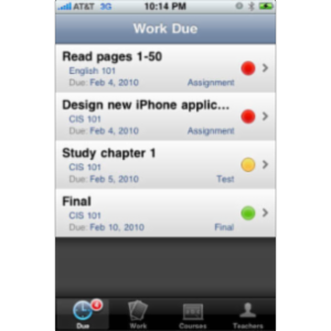 Homeworkr App for iOS