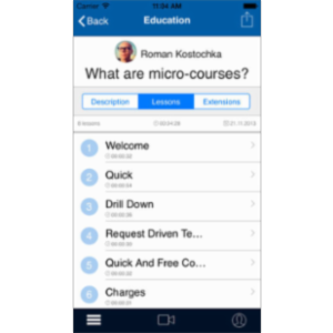 Coursmos App for iOS