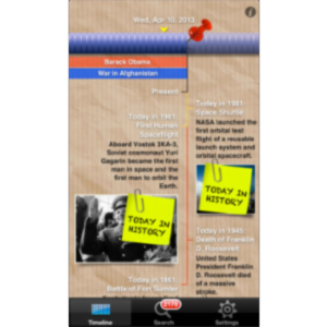 Timeline Eons App for iOS icon
