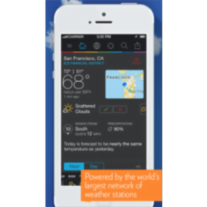 Weather Underground App for iOS icon