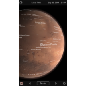 Mars Globe HD App for iOS icon