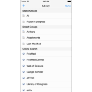 PubMed On Tap Lite App for iOS icon