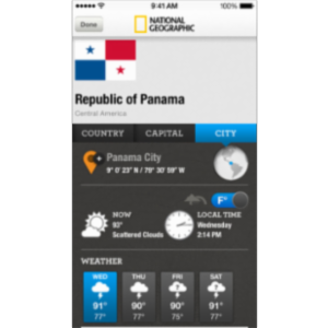 National Geographic World Atlas App for iOS icon
