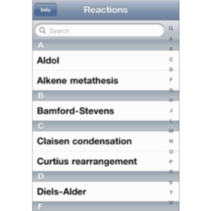 Named Reactions Lite App for iOS