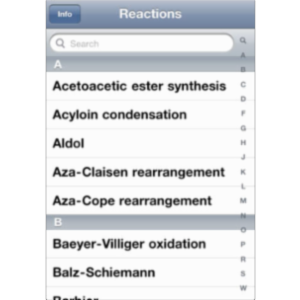 Named Reactions Student App for iOS icon