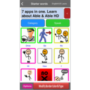 Able AAC Free App for iOS icon