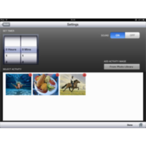 Activity Timer App for iPad icon