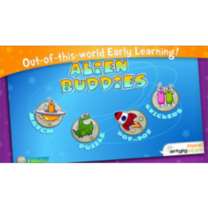Alien Buddies – Preschool Learning Activities App for iOS icon