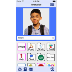 InnerVoice: augmentative alternative communication App for iOS icon