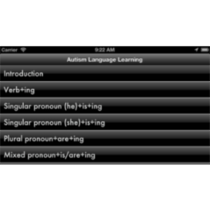 Autism Language Learning App for iOS icon