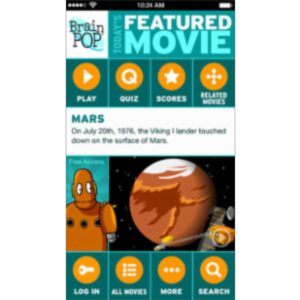 BrainPOP Featured Movie App for iOS icon