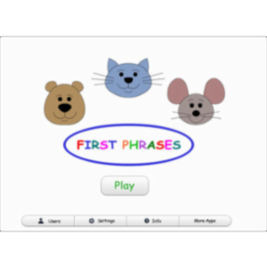 First Phrases HD App for iPad icon