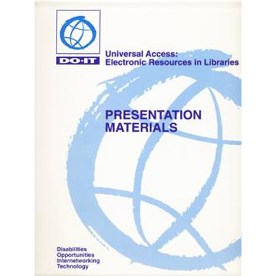 Universal Access: Electronic Resources in Libraries icon