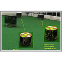 Two-on-two robot soccer