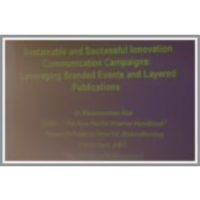 Sustainable & Successful Innovation Communication Campaigns: Leveraging Branded Events & Layered Publications icon