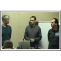 Debate about presentations icon