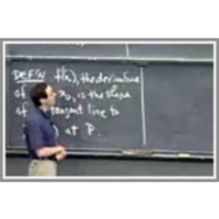Lecture 1: Derivatives, slope, velocity, rate of change